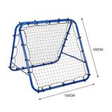 Maxbell Portable Soccer Goal for Kids and Adults Soccer Rebounder Net Steel Frame - Aladdin Shoppers