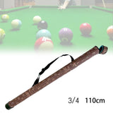 Maxbell Billiards Pool Cue Case Dust Proof Adjustable Shoulder Strap Carrying Box 110CM - Aladdin Shoppers
