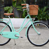 Maxbell Bike Front Basket Handcraft Accessories Storage Knitting with Lid Rattan Brown - Aladdin Shoppers