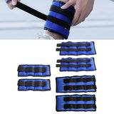Maxbell 2x Wrist Ankle Weights Women Men Strength Training Arm Leg Weight Straps 1KG 16x10cm - Aladdin Shoppers