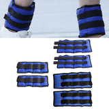 Maxbell 2x Wrist Ankle Weights Women Men Strength Training Arm Leg Weight Straps 1KG 16x10cm - Aladdin Shoppers