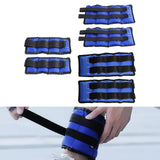 Maxbell 2x Wrist Ankle Weights Women Men Strength Training Arm Leg Weight Straps 1KG 16x10cm - Aladdin Shoppers