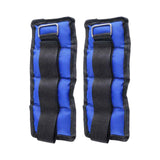 Maxbell 2x Wrist Ankle Weights Women Men Strength Training Arm Leg Weight Straps 1KG 16x10cm - Aladdin Shoppers