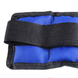 Maxbell 2x Wrist Ankle Weights Women Men Strength Training Arm Leg Weight Straps 1KG 16x10cm - Aladdin Shoppers