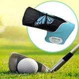 Maxbell Fashion Golf Putter Head Cover Protector PU Leather Golf Club Head Cover StyleA Black - Aladdin Shoppers