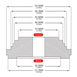 Maxbell Aluminum Alloy Bike Bearing Install Removal Tool Cycling Cup Press Tool Argent - Aladdin Shoppers