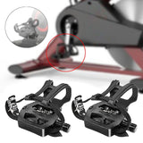 Maxbell Exercise Bike Pedal with Straps Stationary Bike Pedals Replacement M14 - Aladdin Shoppers