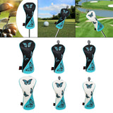 Maxbell Club Head Cover Protector Scratch Proof Golf Wood Headcovers for Golfer Gift Black Driver - Aladdin Shoppers