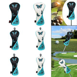 Maxbell Club Head Cover Protector Scratch Proof Golf Wood Headcovers for Golfer Gift Black Driver - Aladdin Shoppers