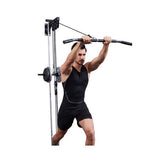 Maxbell Rotating Straight Bar Tricep Press Down Bar for Weight Lifting Workout - Aladdin Shoppers