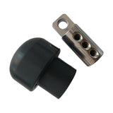 Maxbell 2xGym Pulley Machine Cable Balls Stopper Fixing Sets for Fitness Workout Home A