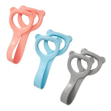 Maxbell 3xResistance Band Rally Strap Exercise Exerciser Foot Leg Stretching Yoga Pink