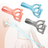 Maxbell 3xResistance Band Rally Strap Exercise Exerciser Foot Leg Stretching Yoga Pink
