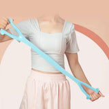 Maxbell 5xResistance Band Rally Strap Exercise Exerciser Foot Leg Stretching Yoga Pink