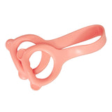 Maxbell 3xResistance Band Rally Strap Exercise Exerciser Foot Leg Stretching Yoga Pink