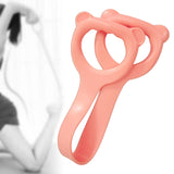 Maxbell 4xResistance Band Rally Strap Exercise Exerciser Foot Leg Stretching Yoga Pink