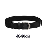 Maxbell 4xBaseball Belt Softball Belt Adjustable Unisex Waist Band Fine Workmanship Black