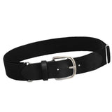Maxbell 4xBaseball Belt Softball Belt Adjustable Unisex Waist Band Fine Workmanship Black