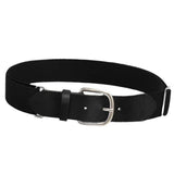 Maxbell 4xBaseball Belt Softball Belt Adjustable Unisex Waist Band Fine Workmanship Black