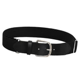 Maxbell 4xBaseball Belt Softball Belt Adjustable Unisex Waist Band Fine Workmanship Black