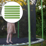 Maxbell 2x6Pcs Trampoline Pole Foam Sleeves for Children Trampoline Accessories Tubing Green