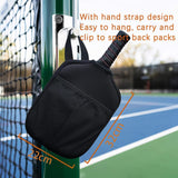 Maxbell 2xNeoprene Pickleball Paddle Covers Zipper Holder Case Protector Racket Sleeve