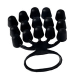 Maxbell 2xFingers Exerciser Stretcher Finger Strengthener Piano Hand Grip Strengthener Black