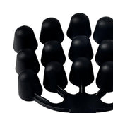 Maxbell 3xFingers Exerciser Stretcher Finger Strengthener Piano Hand Grip Strengthener Black