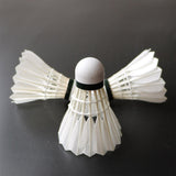 Maxbell 2x3x Badminton Shuttlecocks White for Recreational Game Play Sports Activities