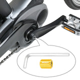 Maxbell 4xMountain Bike Crank Arm Removal Tool Bicycle Crank Install Durable Road Bike Aureate