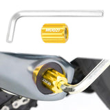 Maxbell 5xMountain Bike Crank Arm Removal Tool Bicycle Crank Install Durable Road Bike Aureate