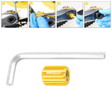 Maxbell 6xMountain Bike Crank Arm Removal Tool Bicycle Crank Install Durable Road Bike Aureate