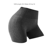 Maxbell 6xWomens Yoga Shorts High Waisted Workout Shorts for Fitness Home Gym Training S M Gray