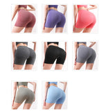 Maxbell 6xWomens Yoga Shorts High Waisted Workout Shorts for Fitness Home Gym Training S M Gray