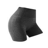 Maxbell 6xWomens Yoga Shorts High Waisted Workout Shorts for Fitness Home Gym Training S M Gray