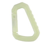 Maxbell 2xGlow in The Dark Carabiner Hook Key Chain Scuba Diving Diving Carabiner Clip