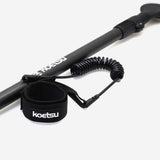 Maxbell 3xKayak Paddle Leash Coiled Kayak Paddle Wrist Strap for Fishing Pole Canoeing