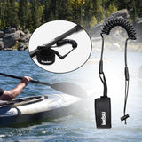 Maxbell 3xKayak Paddle Leash Coiled Kayak Paddle Wrist Strap for Fishing Pole Canoeing