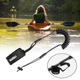 Maxbell 3xKayak Paddle Leash Coiled Kayak Paddle Wrist Strap for Fishing Pole Canoeing