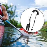 Maxbell 4xKayak Paddle Leash Coiled Kayak Paddle Wrist Strap for Fishing Pole Canoeing