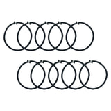 Maxbell 2x10x Trampoline Elastic Rope Tie Downs Straps for Indoor Trampoline Tent Tarp Black