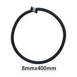 Maxbell 2x10x Trampoline Elastic Rope Tie Downs Straps for Indoor Trampoline Tent Tarp Black