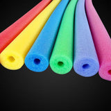 Maxbell Pool Noodle Hollow Flexible Bright Color Floaties for Craft Projects Outdoor Blue