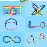 Maxbell Pool Noodle Hollow Flexible Bright Color Floaties for Craft Projects Outdoor Blue