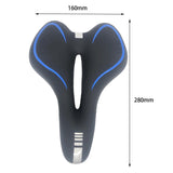 Maxbell Bike Saddle Bicycle Saddle Cushion Bike Seat Cushion for Cycling Accessories Blue