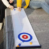 Maxbell 6x8Pcs Tabletop Curling Game Traveling Camping Replacement Mini Tabletop Games