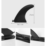 Surfboard Fins Kayak Fin Surf Durable Surfing Fin for Longboards Canoe 21cmx16.5cm