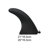Surfboard Fins Kayak Fin Surf Durable Surfing Fin for Longboards Canoe 21cmx16.5cm