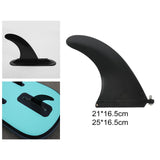 Surfboard Fins Kayak Fin Surf Durable Surfing Fin for Longboards Canoe 21cmx16.5cm