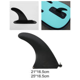 Surfboard Fins Kayak Fin Surf Durable Surfing Fin for Longboards Canoe 21cmx16.5cm